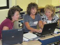 Photo of teachers attending the Tech Academy
