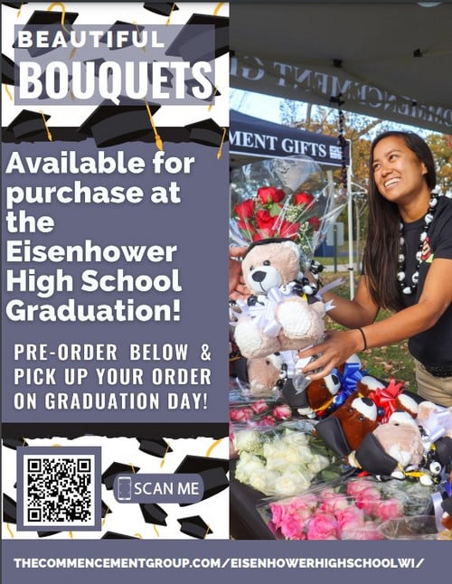 Order a Commencement bouquet for your senior! (Posted 4/4/2024)
