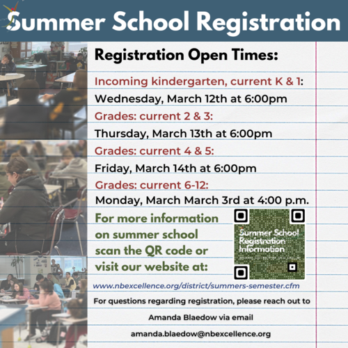 Summer School Registration