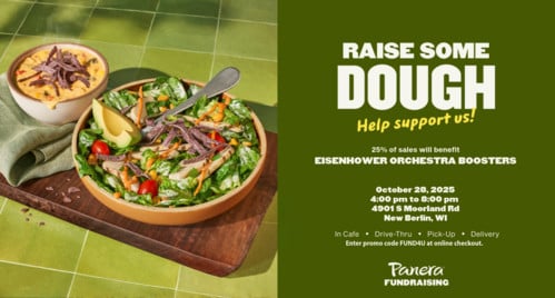 Support Local Music, Eat at Panera October 28! (Posted 10/2/2025)