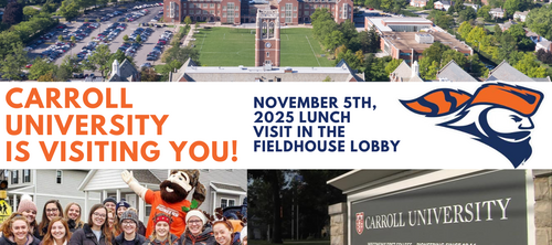 Carroll University College Visit (Posted 9/22/25)