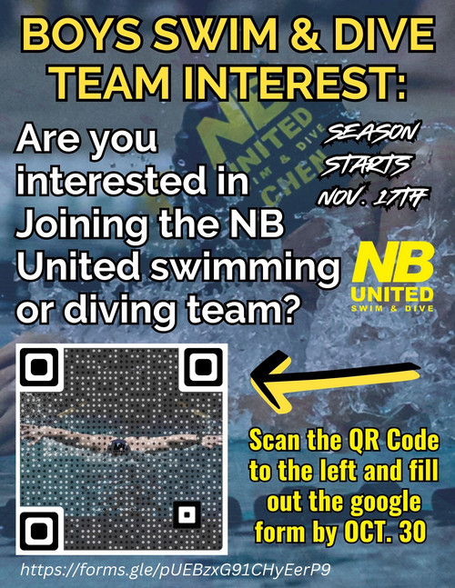 Join Boys Swim & Dive (Posted 10/14/25)