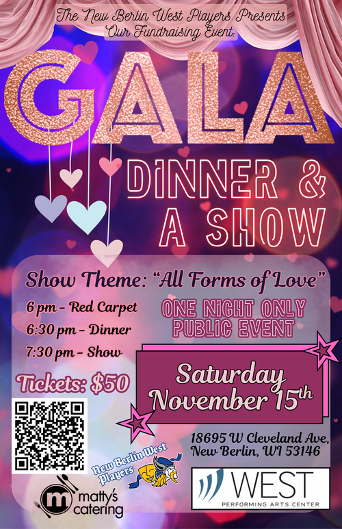 NBW Players GALA Dinner & Show (Posted 11/6/25)