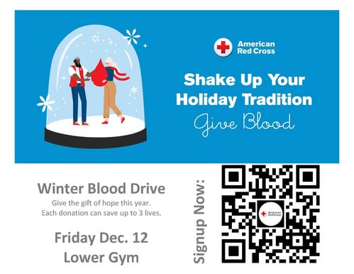 Winter Blood Drive (Posted 12/5/2025)