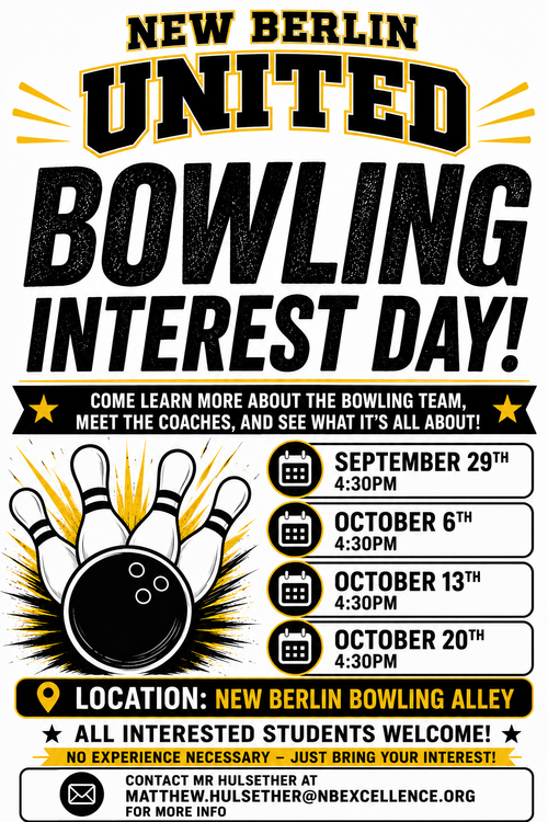Bowling Club Interest Day (Posted 8/31/2026)