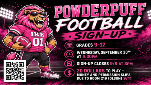 Powderpuff Football (Posted 9/3/2026)