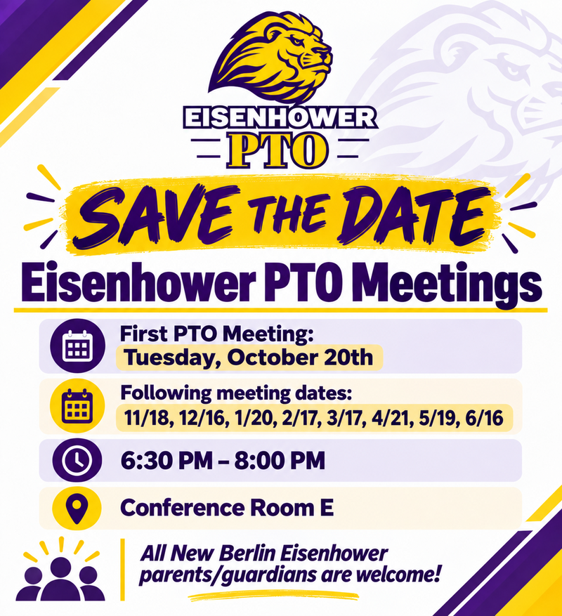 PTO Meetings (Posted 9/24/2026)