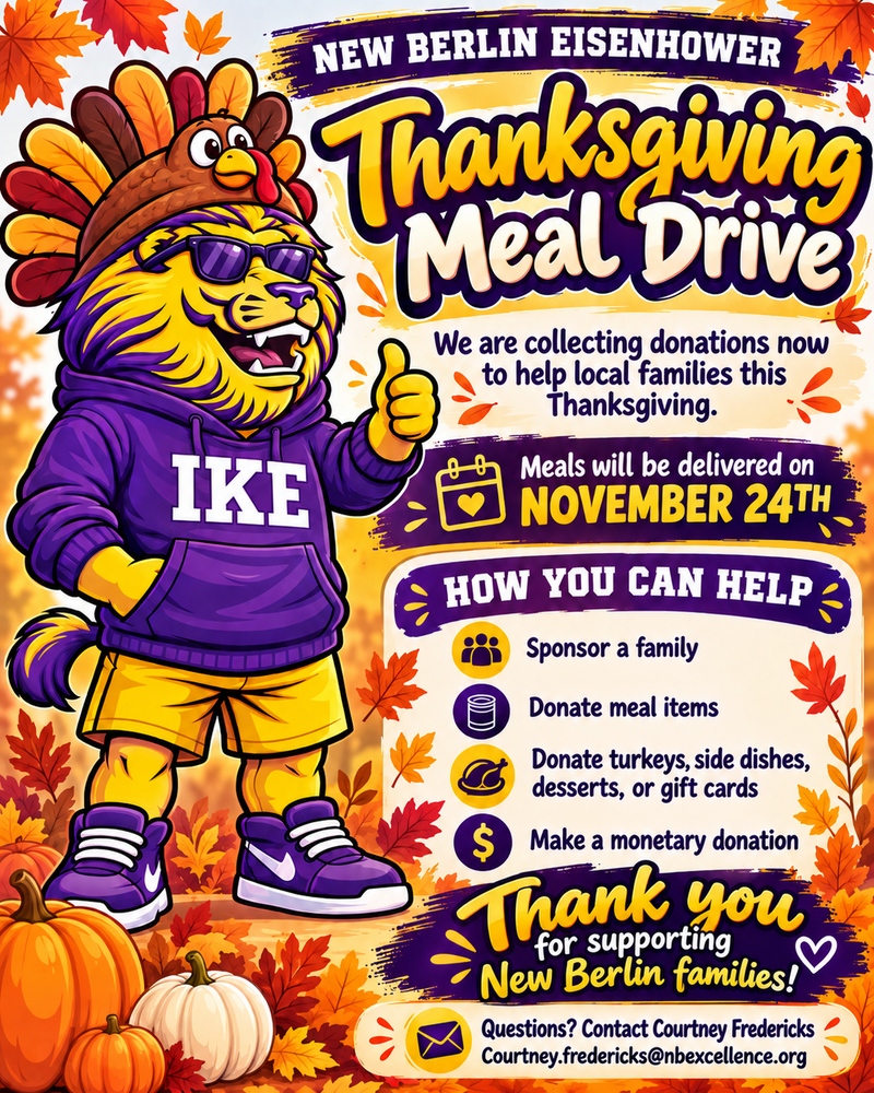 Thanksgiving Dinner Drive (Posted 10/1/2026)