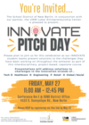 2022 INNOVATE Pitch Day Flyer